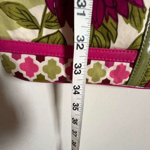 VTG Vera Bradley Hello Dahlia Flip Hipster Long Strap Crossbody EUC - Picture 5 of 11